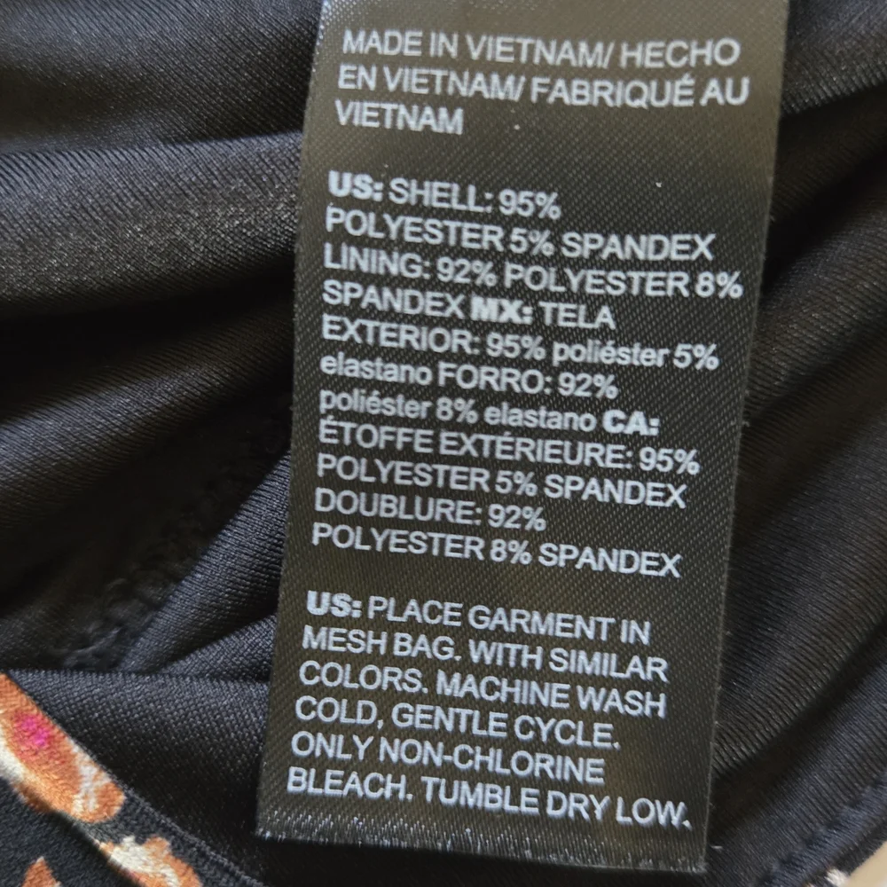 White House Black Market Floral Wrap V‎ Neck Sleeveless Top Blouse XS - Picture 12 of 12